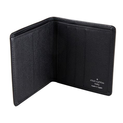 lv black wallet mens|louis vuitton men's bifold wallet.